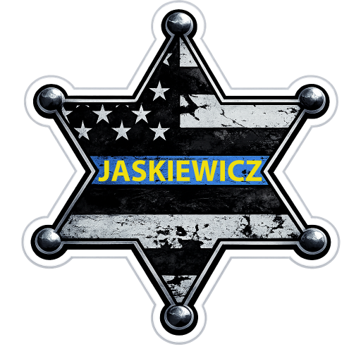 NICK JASKIIEWICZ FOR CECIL COUNTY SHERIFF BADGE